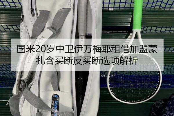 国米20岁中卫伊万梅耶租借加盟蒙扎含买断反买断选项解析